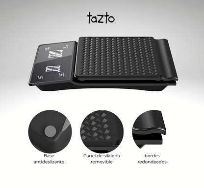 BrewScale Black – Balanza Profesional con Timer